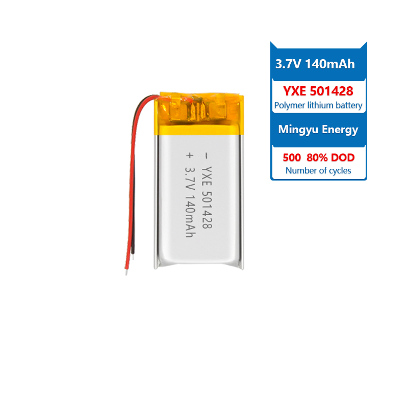 3.7 V 锂离子电池102023-400mah